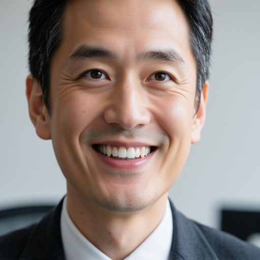 三十五岁左右男性头像，穿西装，成熟稳重，浅色背景